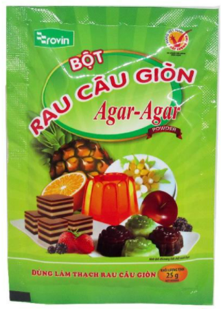 0050 BỘT RAU CÂU GIÒN ROVIN HOÀNG YẾN 25G