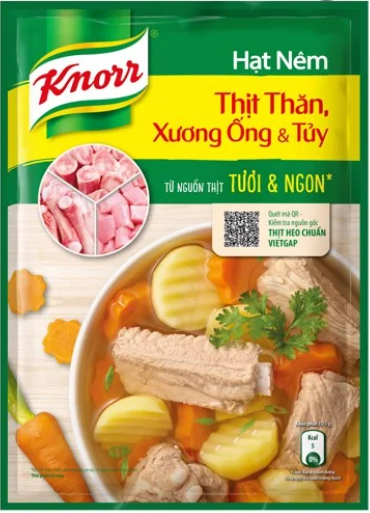 0315 HẠT NÊM KNORR THỊT THĂN XƯƠNG ỐNG TỦY 28G