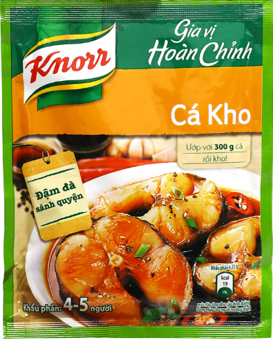 0316 GIA VỊ CÁ KHO KNORR 28G