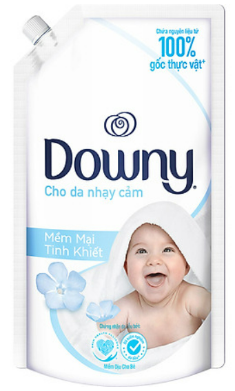 0733 NƯỚC XẢ VẢI DOWNY CHO DA NHẠY CẢM 800ML