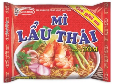 0747 MÌ LẨU THÁI ACECOOK 80G