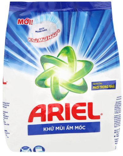 0792 BỘT GIẶT ARIEL KHỬ MÙI ẨM MỐC 650G