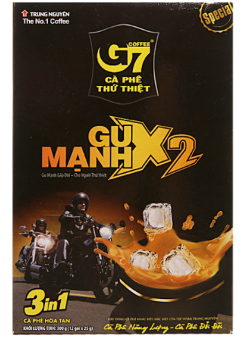 0824 CÀ PHÊ GU MẠNH G7X2 300G