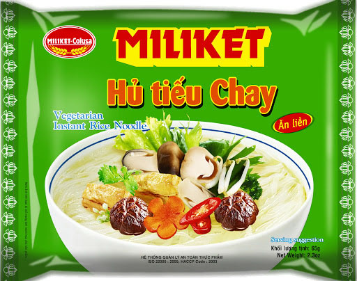 0606 HỦ TIẾU CHAY MILIKET 65G