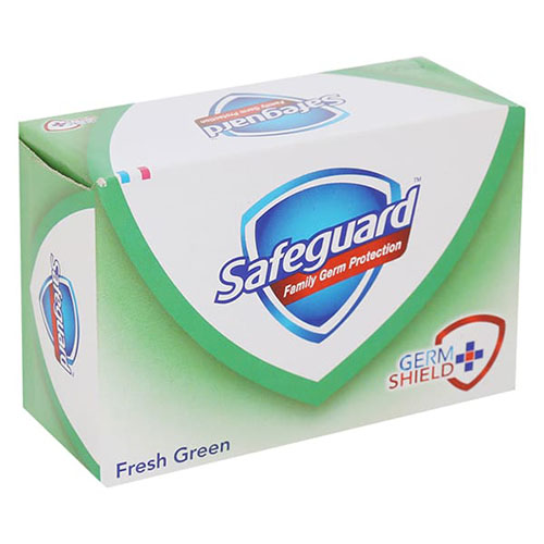 XÀ PHÒNG MÀU XANH LÁ SAFEGUARD SOAP FRESH GREEN 135g