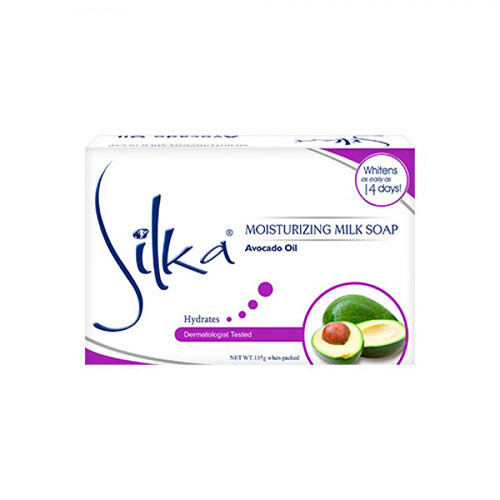 XÀ PHÒNG DƯỠNG ẨM SILKA MOISTURIZING MILK SOAP AVOCADO OIL 135g