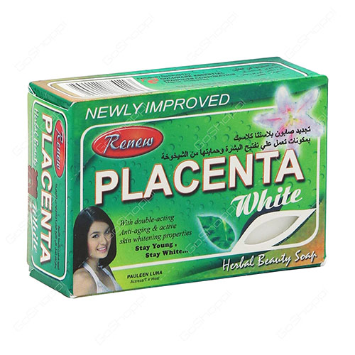 XÀ PHÒNG TRẮNG RENEW PLACENTA SOAP WHITE 135g