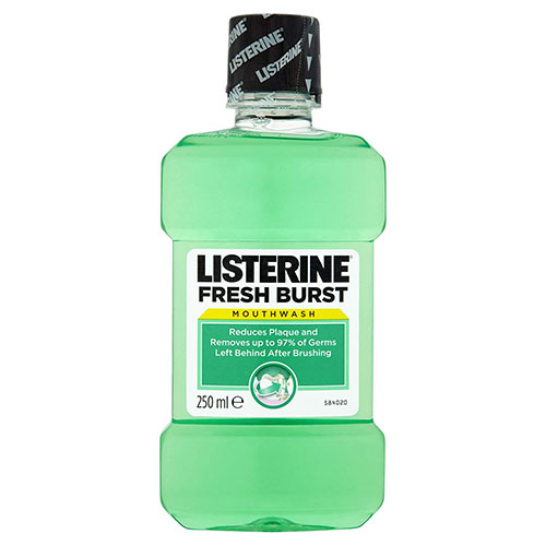 NƯỚC SÚC MIỆNG KHÁNG KHUẨN LISTERINE FRESH BURST ANTISEPTIC MOUTHWASH 250ml