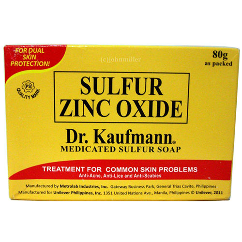 XÀ PHÒNG DR. KAUFMANN SULFUR SOAP YELLOW 60g