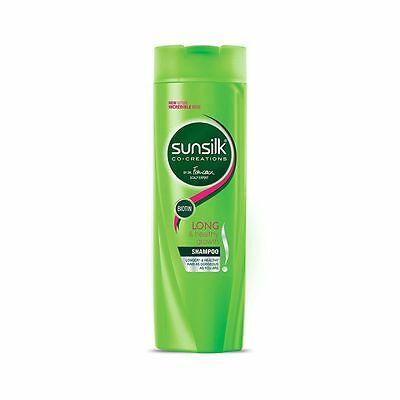 DẦU GỘI TÓC THẲNG MƯỢT SUNSILK CO-CREATIONS STRONG & LONG SHAMPOO GREEN 180ml