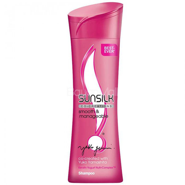 DẦU GỘI TÁI TẠO TÓC SUNSILK CO-CREATIONS SMOOTH & MANAGEABLE SHAMPOO 180ml