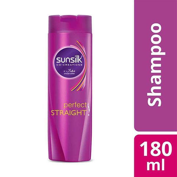 DẦU GỘI TÓC THẲNG SUNSILK CO-CREATIONS EXPERT-PERFECT STRAIGHT SHAMPOO 180ml