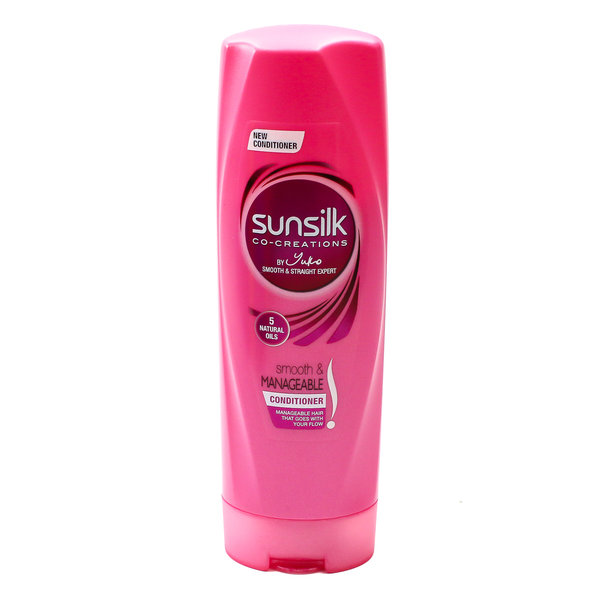 DẦU XẢ SUNSILK CO-CREATIONS SMOOTH & MANAGEABLE CONDITIONER PINK NEW 170ml