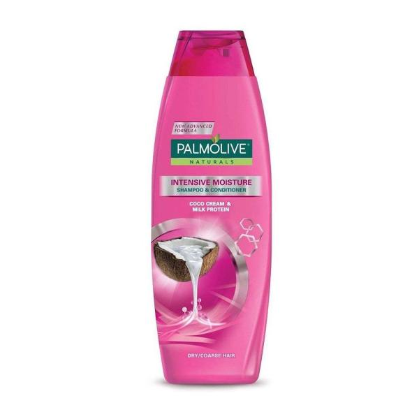 DẦU GỘI VÀ XẢ PALMOLIVE NATURALS SHAMPOO & CONDITIONER INTENSIVE MOISTURE PINK 180ml