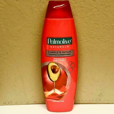 DẦU GỘI VÀ XẢ TÁI TẠO TÓC PALMOLIVE NATURALS SHAMPOO & CONDITIONER COMPLETE REPAIR 180ml