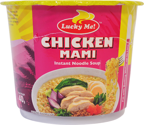 Mì ly hương vị gà Mini Chicken Lucky Me