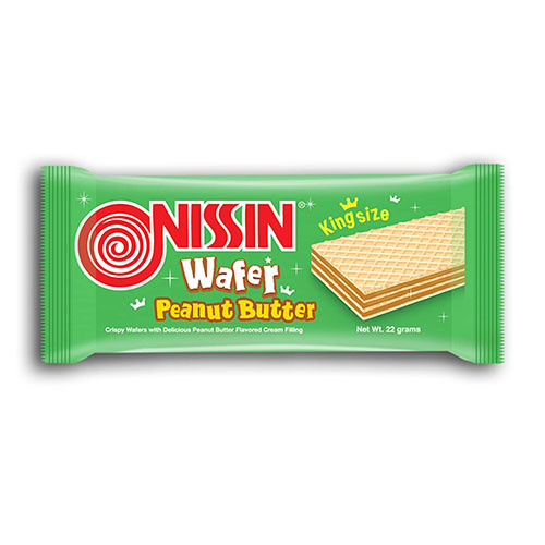 BÁNH XỐP NISSIN VỊ KEM ĐẬU PHỘNG 10x22G