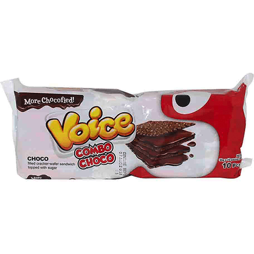 BÁNH NISSIN VỊ CHOCO CHOCOLATE SANDWICH VỚI LỚP ĐƯỜNG BÊN NGOÀI 10x29G