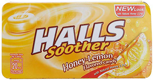 Kẹo mật ong chanh Halls Soother