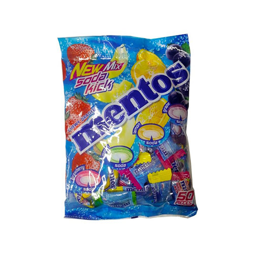 Kẹo Mentos Chewy Dragees Soda Kick