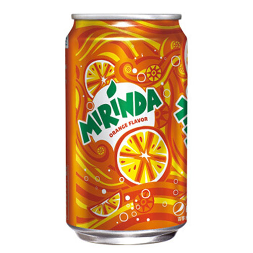 0774 NƯỚC NGỌT VỊ CAM MIRINDA 330ML