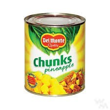 DỨA MIẾNG ĐÓNG HỘP DEL MONTE QUALITY PINEAPPLE CHUNKS CANNED