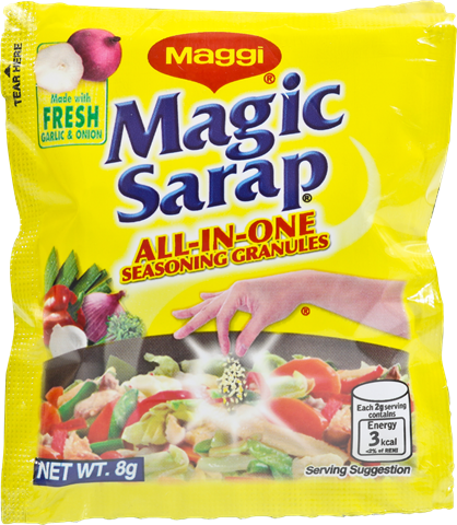 HẠT NÊM MAGGI MAGIC SARAP ALL IN ONE SEASONING GRANULES 12x8G