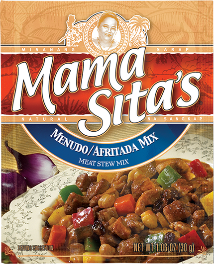 HẠT NÊM NƯỚC HẦM THỊT MAMA SITA'S MENUDO/AFRITADA MEAT STEW MIX