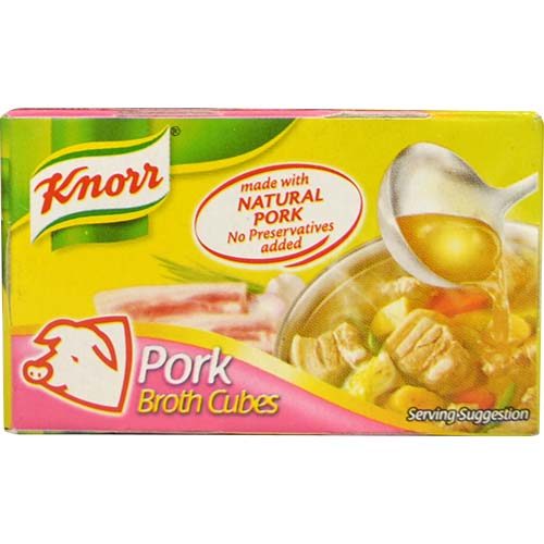 P3853 HẠT NÊM SƯỜN HEO KNORR PORK BROTH CUBES