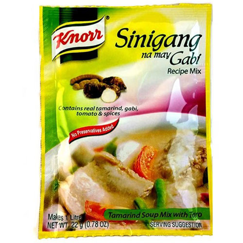 HẠT NÊM BỘT CANH CHUA KNORR SINIGANG NA MAY GABI RECIPE MIX