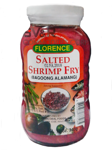 MẮM TÔM MUỐI FLORENCE SALTED SHRIMP FRY BAGOONG ALAMANG