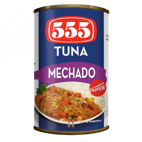 CÁ HỘP 555 TUNA CANNED MECHADO 110G