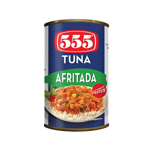 Cá hộp 555 TUNA CANNED AFRITADA 110G