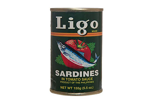 CÁ MÒI SỐT CÀ CHUA LIGO SARDINES CANNED IN TOMATO SAUCE XANH NEW