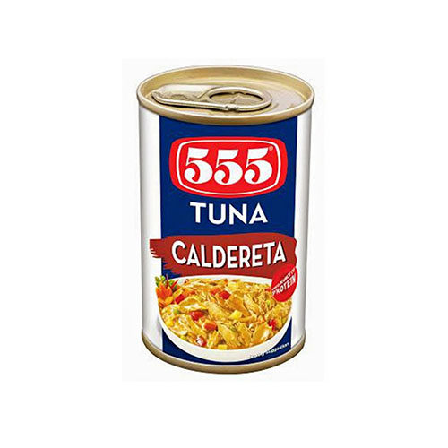 Cá hộp 555 TUNA CANNED CALDERETA 110G