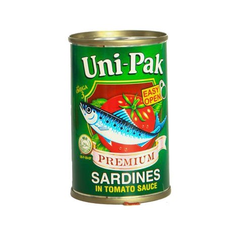 CÁ MÒI SỐT CÀ CHUA XANH UNI-PAK SARDINES IN TOMATO SAUCE GREEN 155G