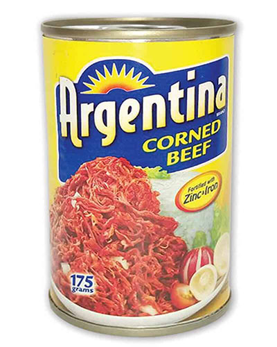 THỊT BÒ MUỐI ARGENTINA CORNED BEEF CANNED 175g