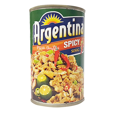 LÔ TAI HEO HƯƠNG VỊ SISIG ARGENTINA SPICY SISIG CANNED 150g