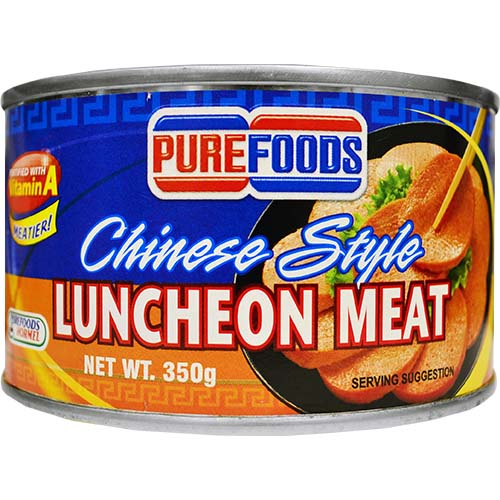 THỊT BÒ HỘP ĂN TRƯA HƯƠNG VỊ CHINESE PUREFOODS CHINESE STYLE LUNCHEON MEAT CANNED 350g