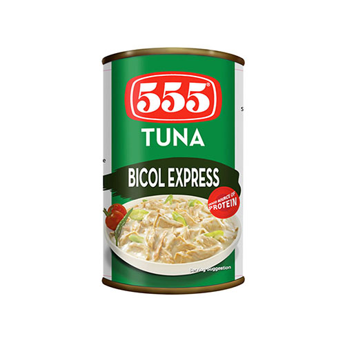 CÁ HỘP 555 TUNA CANNED BICOL EXPRESS 155G