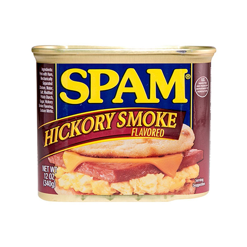 THỊT BÒ HỘP ĂN TRƯA SPAM LUNCHEON MEAT CANNED HICKORY SMOKE FLAVORED 340g