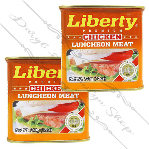 THỊT GÀ CAO CẤP ĐÓNG HỘP ĂN TRƯA LIBERTY PREMIUM CHICKEN LUNCHEON MEAT 340g