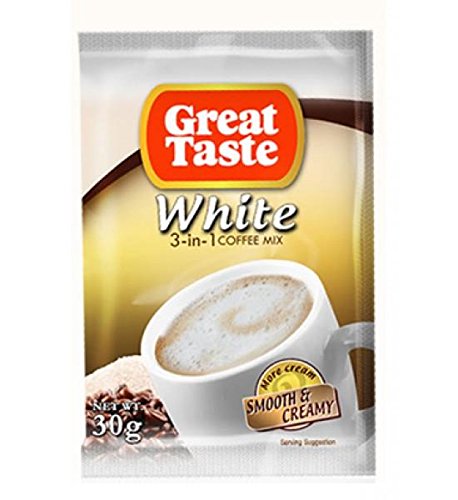 CÀ PHÊ 3 TRONG 1 GREAT TASTE WHITE 3 in 1 COFFEE MIX (HANGER) (FHO)