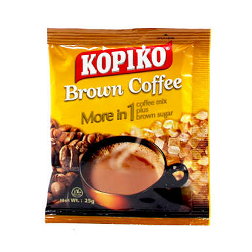 CÀ PHÊ THÊM ĐƯỜNG NÂU KOPIKO BROWN COFFEE MORE IN 1 COFFEE MIX PLUS BROWN SUGAR (POLYBAG) (FHO)