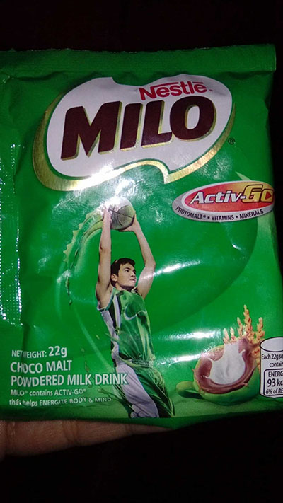 SỮA MILO LÚA MẠCH NESTLE MILO CHOCO MALT POWDERED MILK DRINK 12x22G