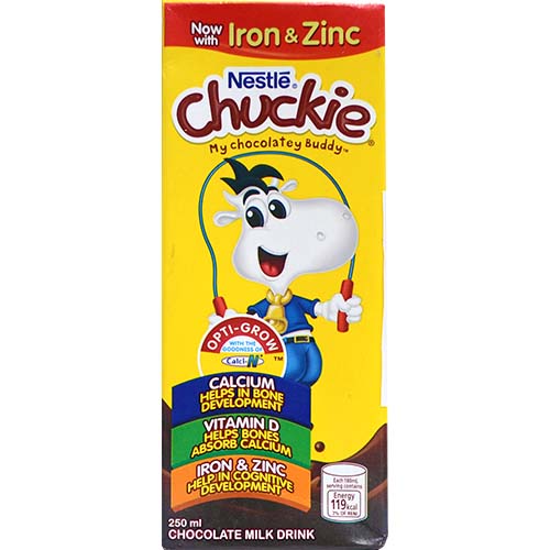 SỮA HỘP VỊ CHOCOLATE NESTLE CHUCKIE CHOCOLATE MILK DRINK 250ml