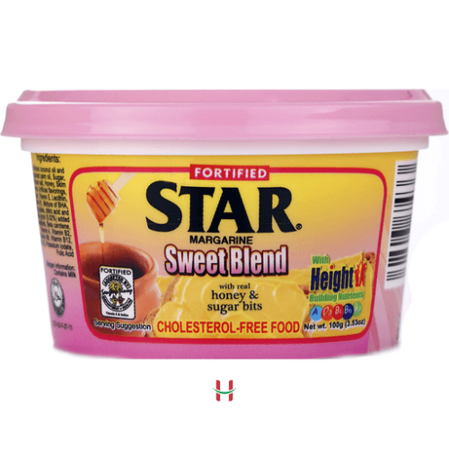 BƠ HỒN HỢP STAR MARGARINE SWEET BLEND (FHO) 100g