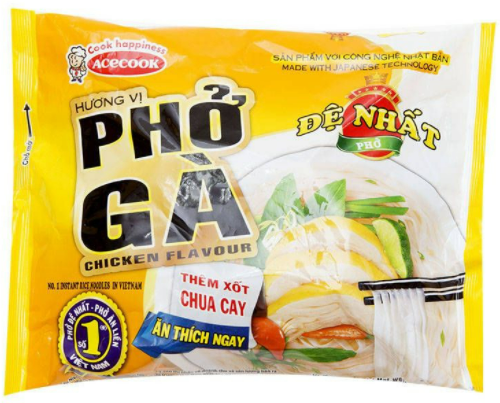 1027 PHỞ GÀ ACECOOK ĐỆ NHẤT GÓI 65G