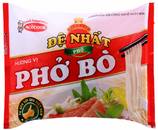 1028 PHỞ BÒ ACECOOK ĐỆ NHẤT 65G