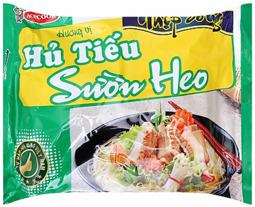 1040 ACECOOK NHIP SONG HỦ TIẾU SƯỜN HEO 70G